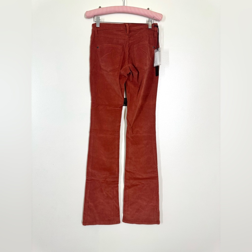 NWT James Jeans Terracotta Micro Corduroy Pants Size 25 Denim Style Womens Soft - Picture 3 of 11